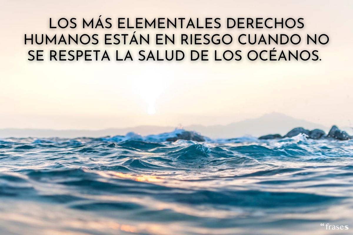 Frases para cuidar el agua