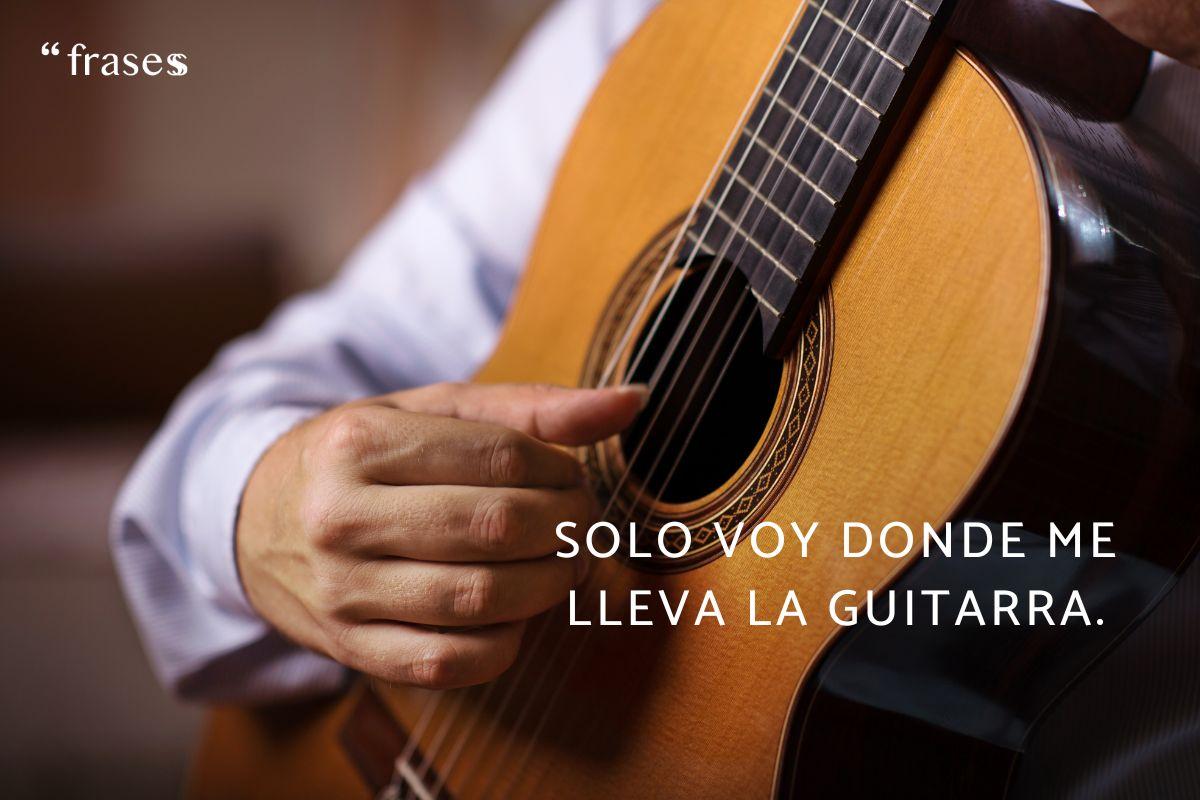 Frases sobre la guitarra