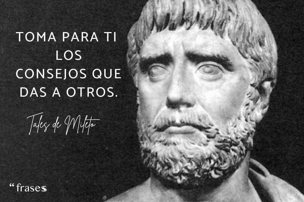 Frases célebres de Tales de Mileto