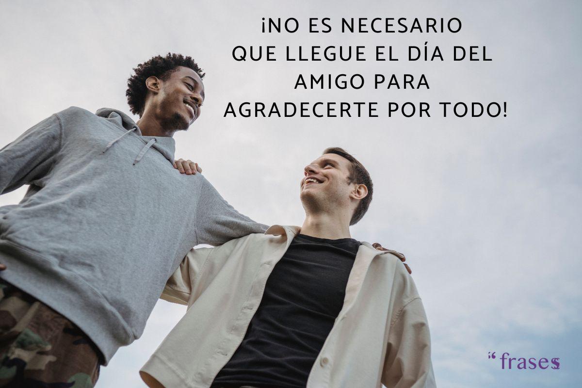 Frases de agradecimiento para amigos