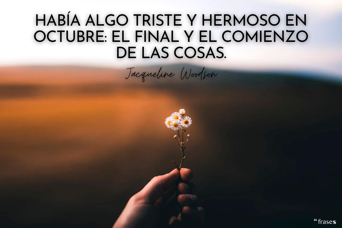 Frases de octubre