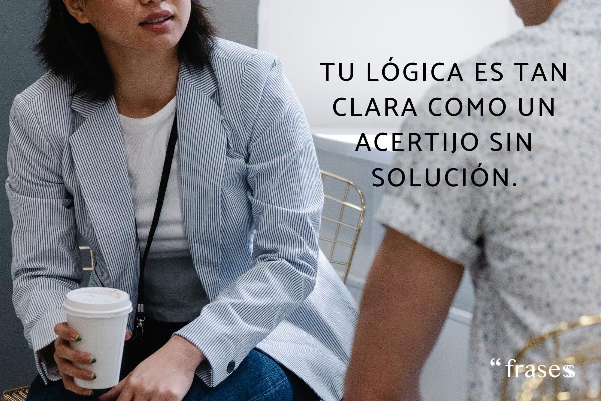 Frases de sarcasmo con elegancia