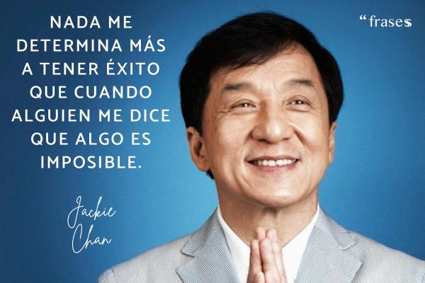 Frases de Jackie Chan