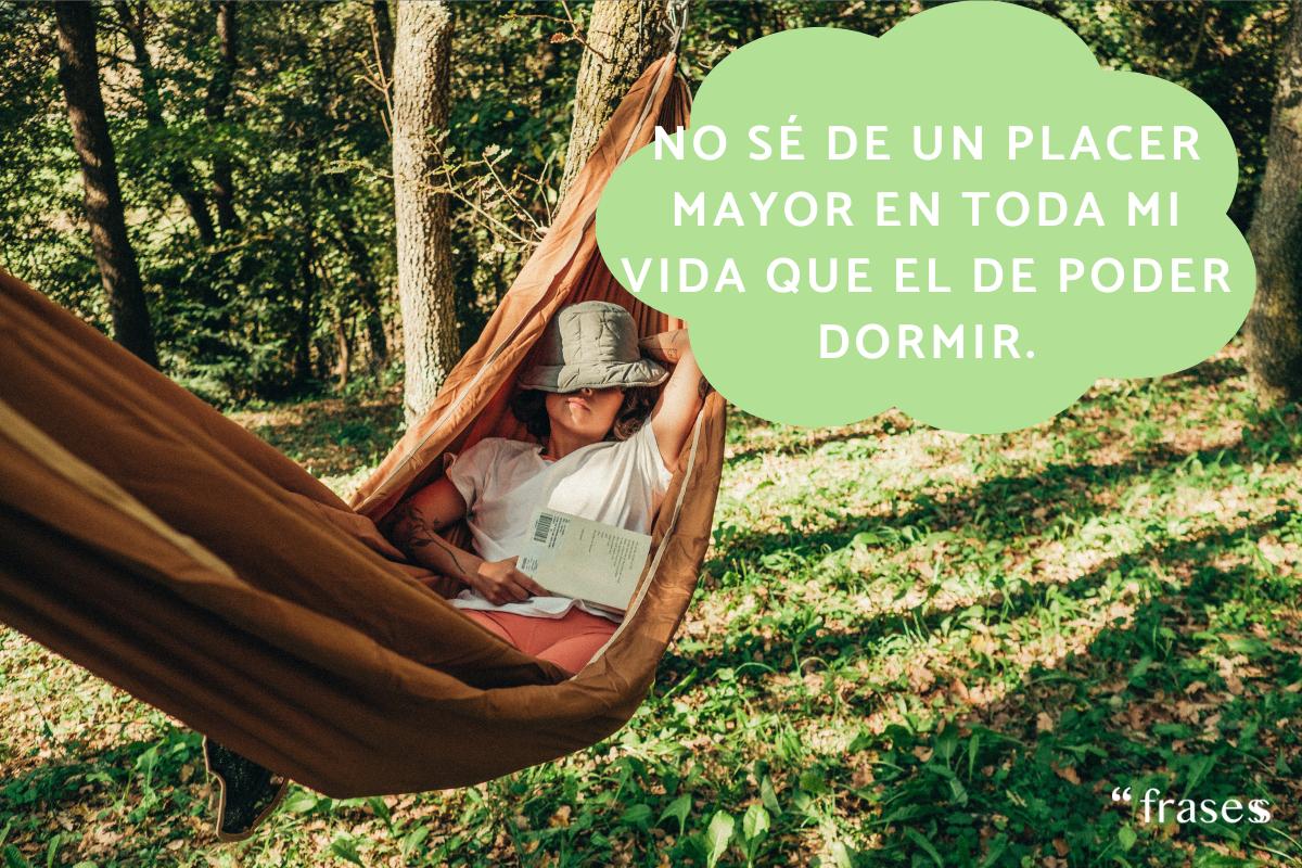 Frases sobre el descanso