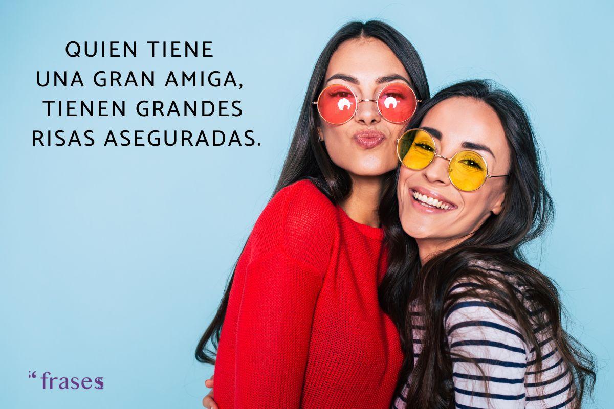 Frases de amigas para Instagram