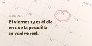 Frases de Viernes 13: terror, humor y supervivencia