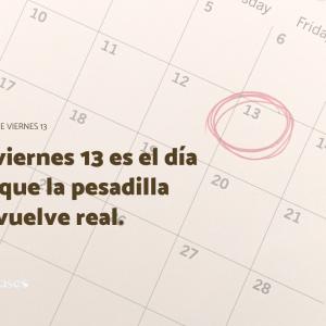 Frases de Viernes 13: terror, humor y supervivencia