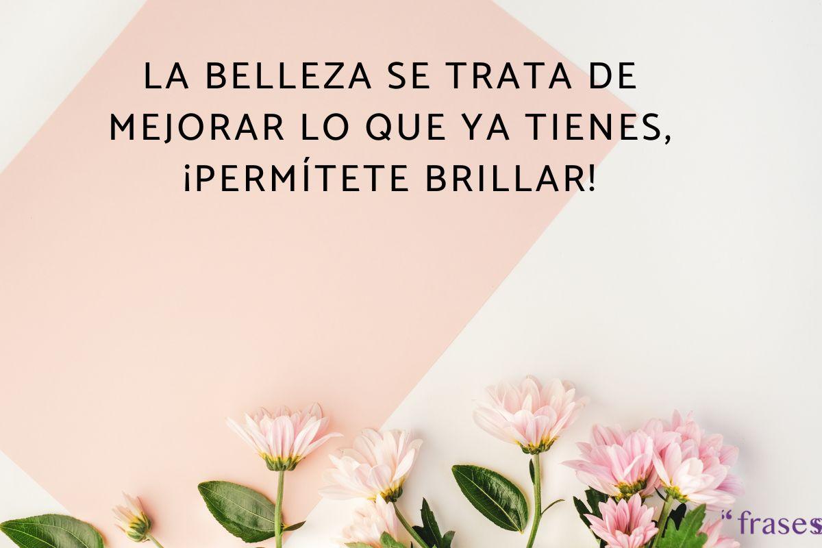 Frases cortas de belleza