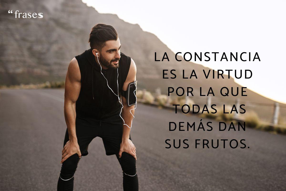 Frases para personas con constancia