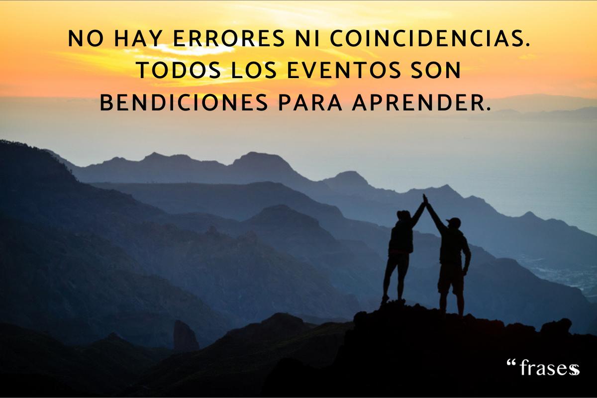 Frases de errores