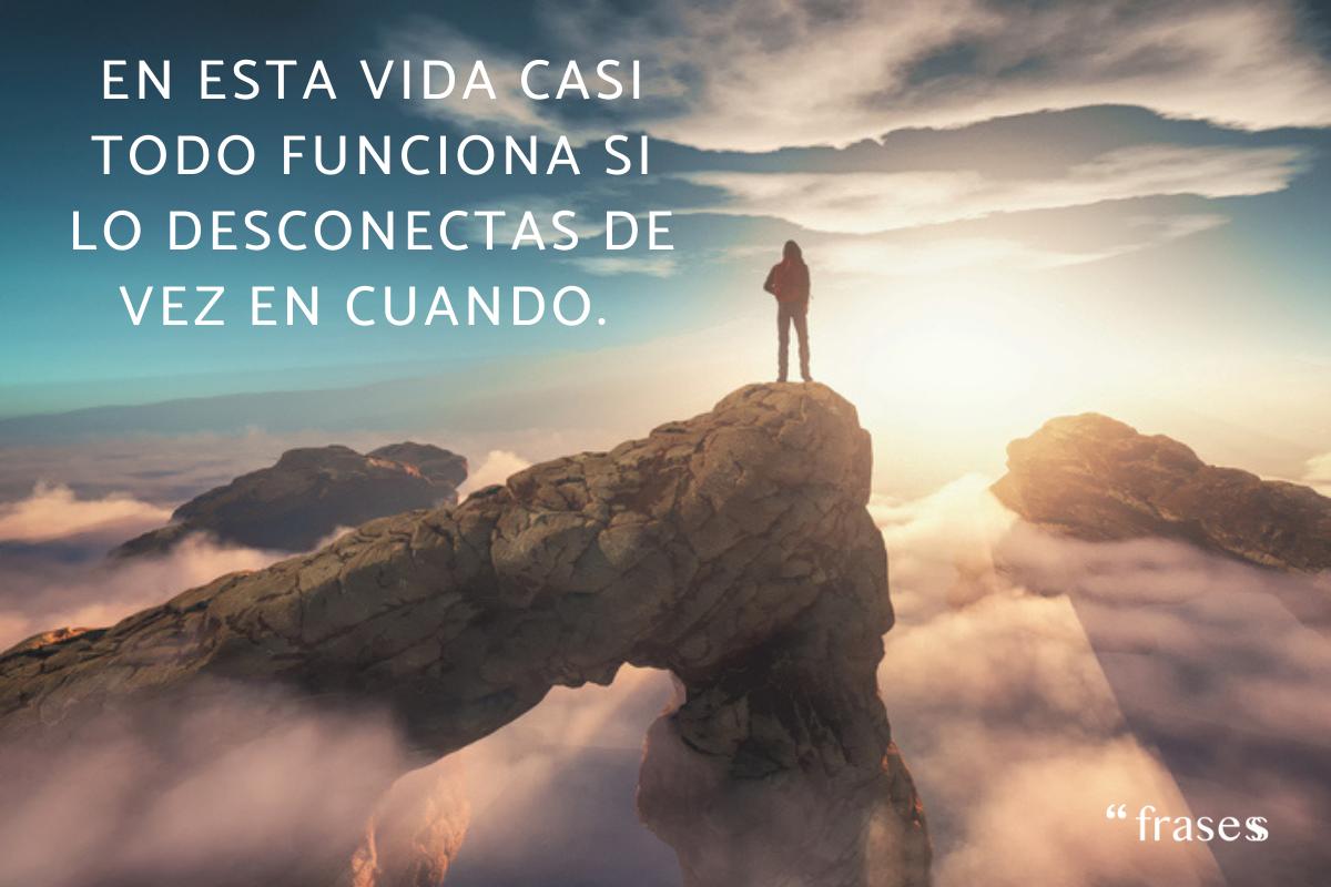 Frases de desconexión