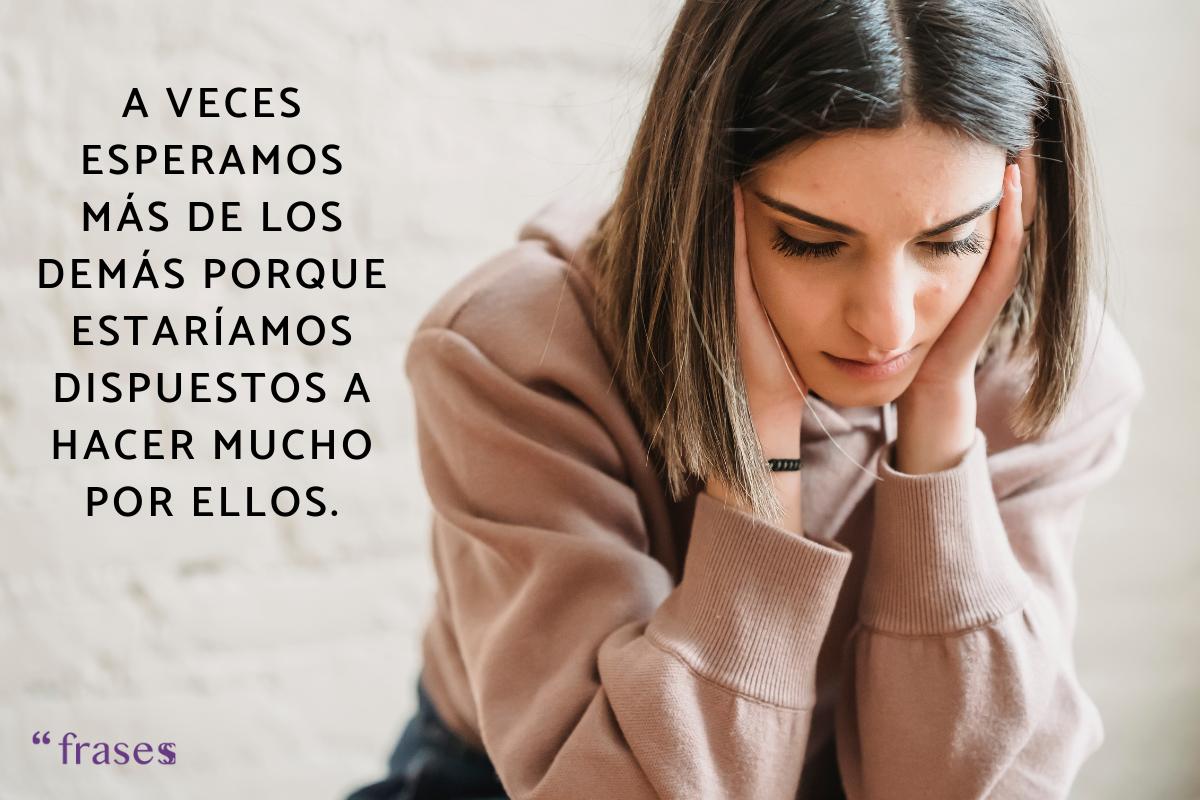 Frases de decepción de amistad