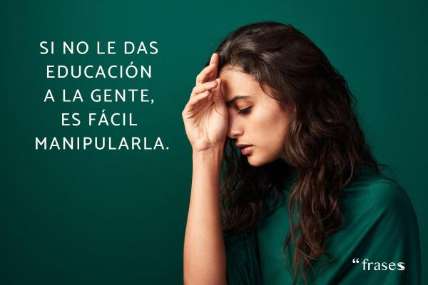 50 frases para no dejarse manipular