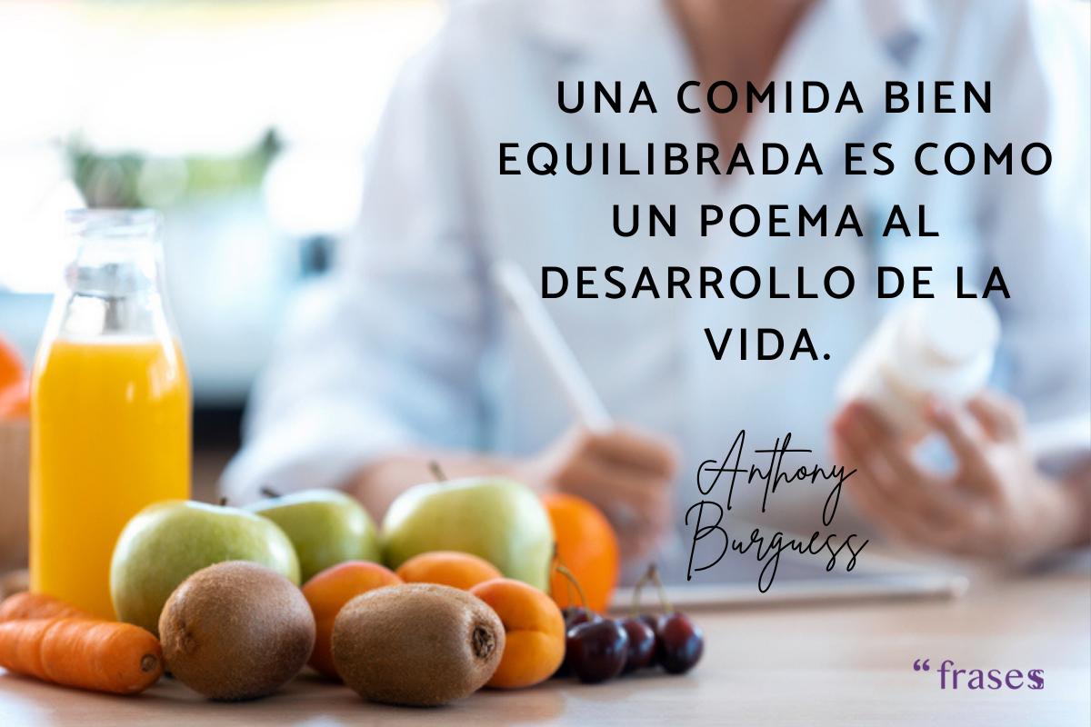 Frases de nutricionistas famosos