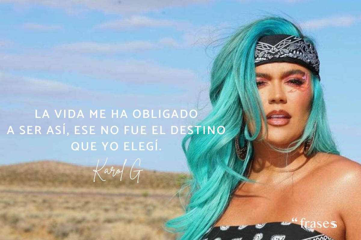 Las mejores 50 Frases de KAROL G ¡Que enamoran!