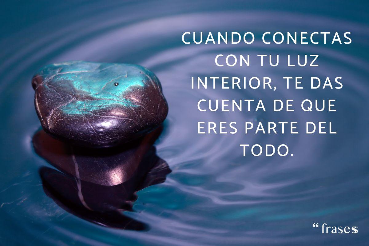 Frases de luz interior y espiritual
