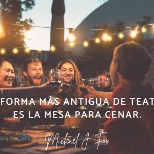 Frases de comidas con amigos