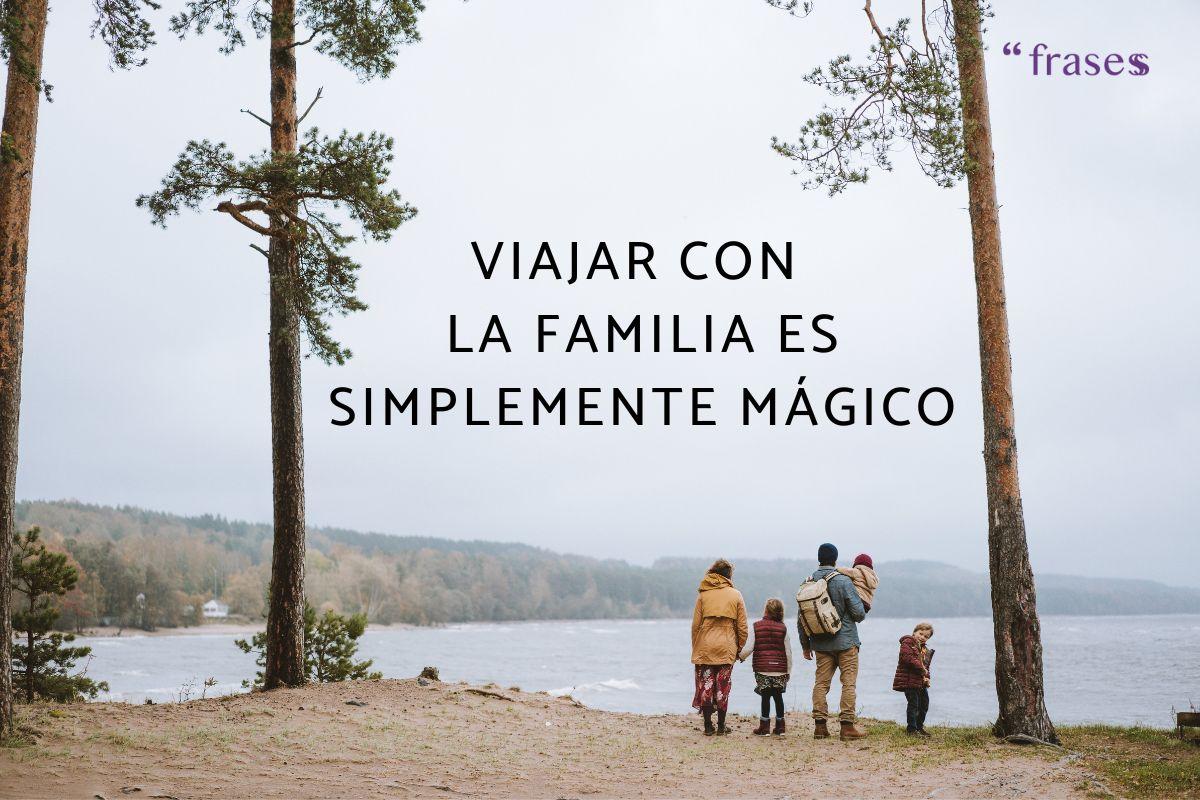 Frases de viajes en familia