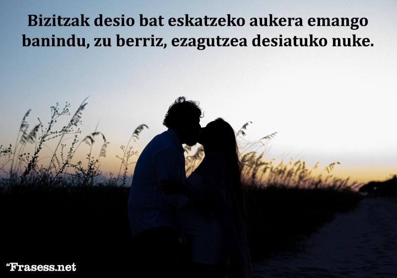 60 Frases BONITAS en EUSKERA ¡Para dedicar!