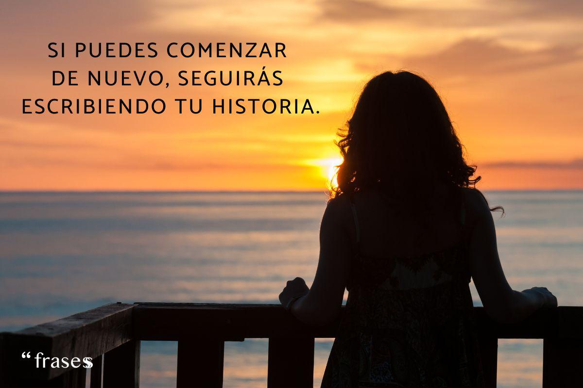 Frases de comienzo de una nueva etapa