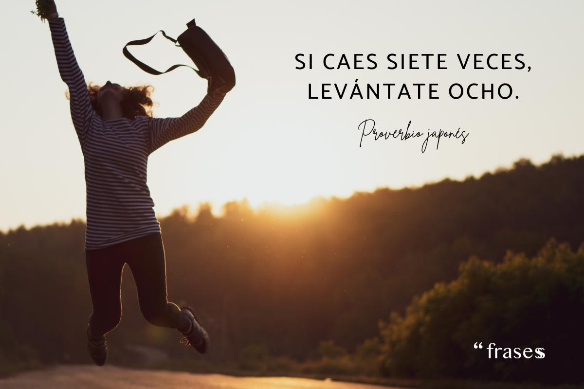 Frases para cuando la vida te golpea fuerte