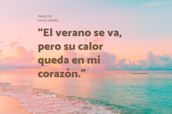 Frases de fin de verano: cortas y bonitas