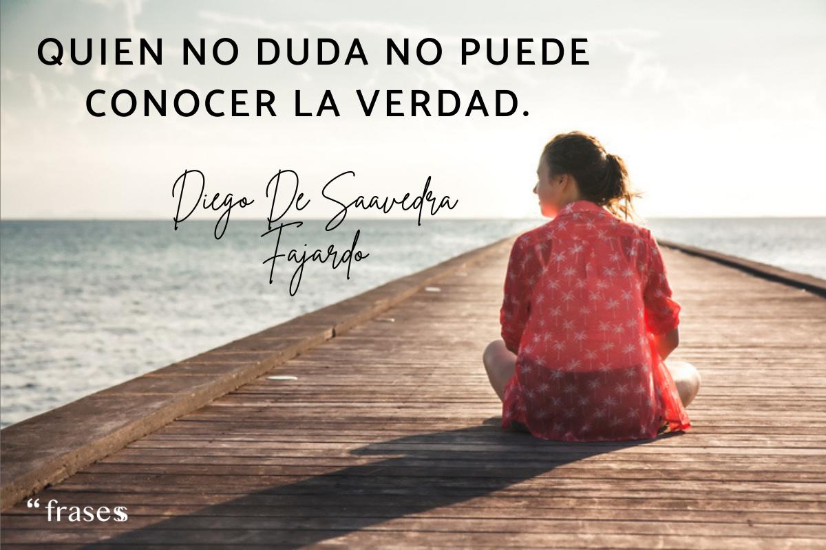Frases sobre la duda