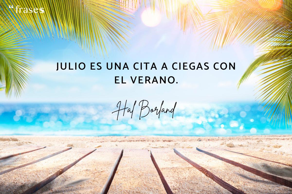 Frases del mes de julio