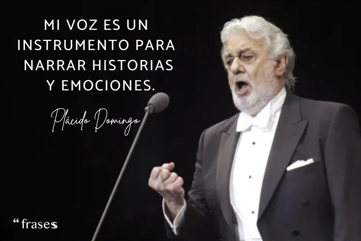 Frases de Plácido Domingo