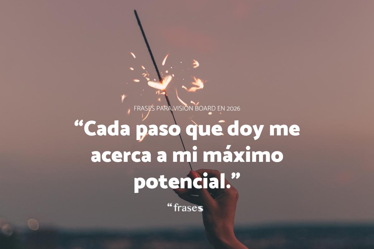 Frases para vision board en 2026