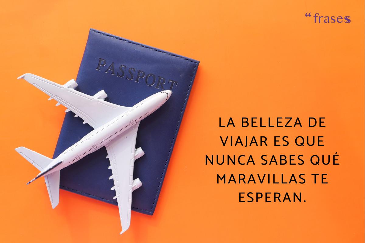 Frases de viajes inolvidables