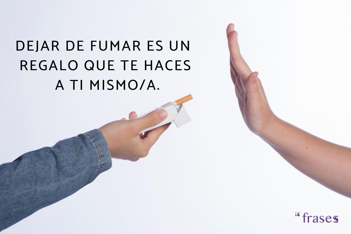 Frases para dejar de fumar