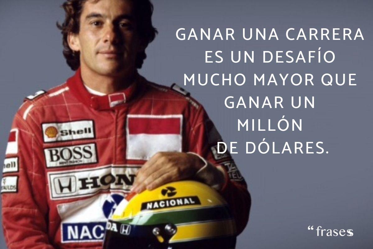 Frase De Ayrton Senna - LIBRAIN