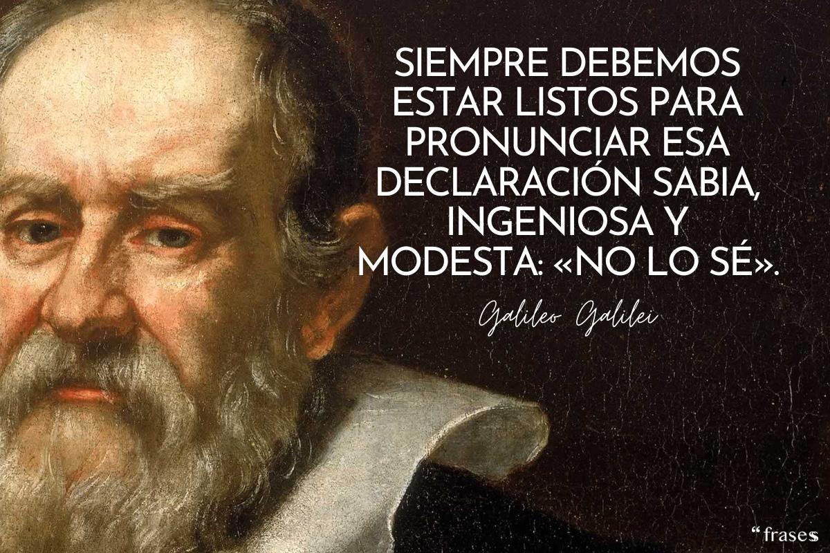 Frases de Galileo Galilei
