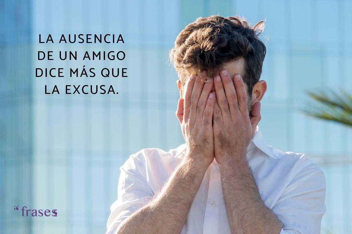 Frases para cuando tus amigos te dejan de lado
