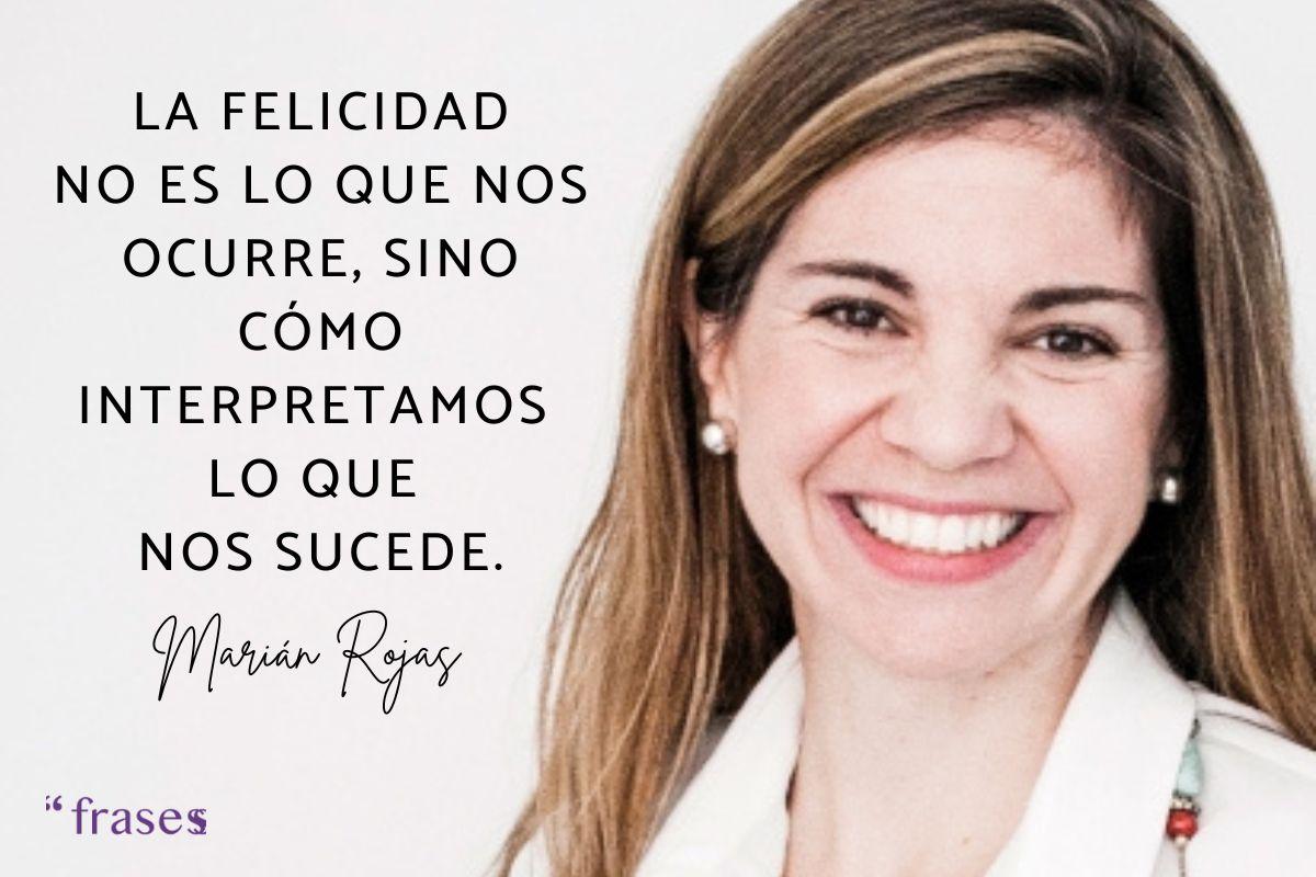 Frases de Marian Rojas