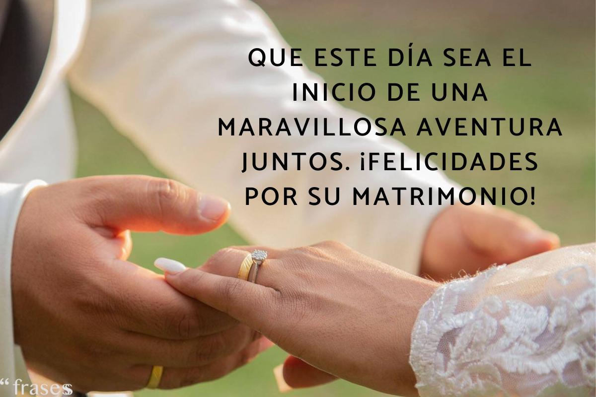 + 100 felicitaciones de bodas originales