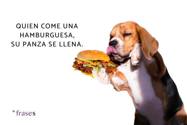 Frases de comida graciosas