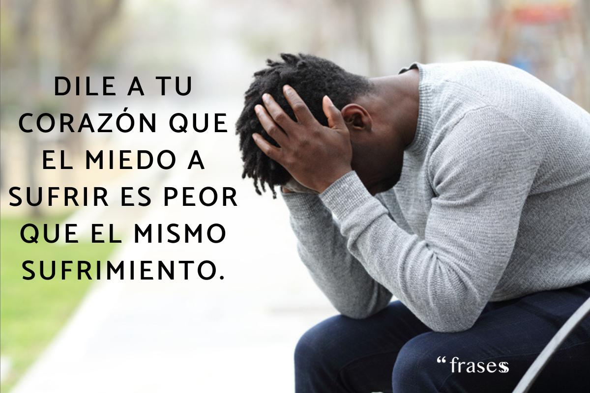 Frases de sufrimiento