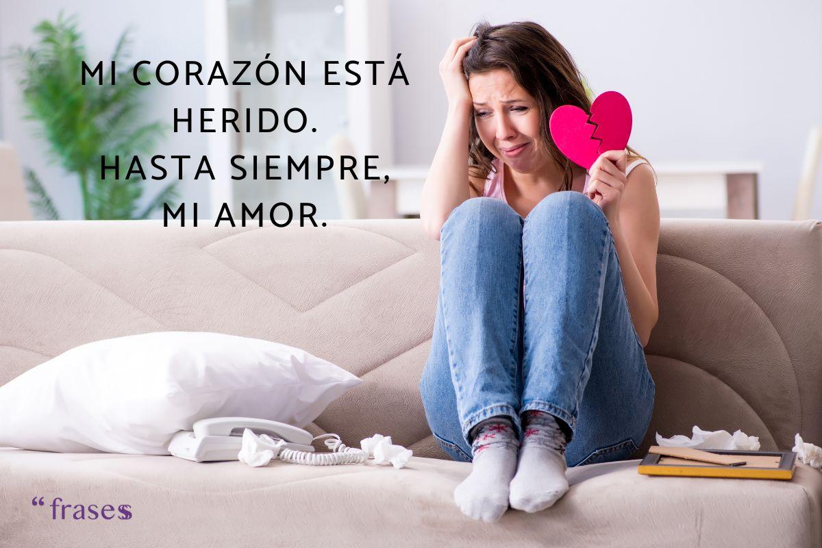 Frases de amor de despedida