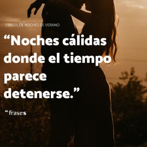Frases de noches de verano