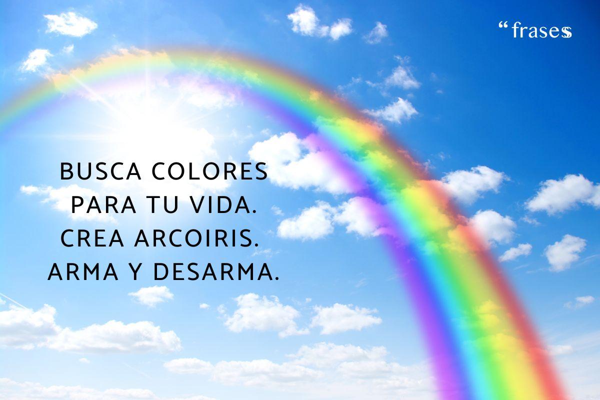 Frases sobre el arcoíris