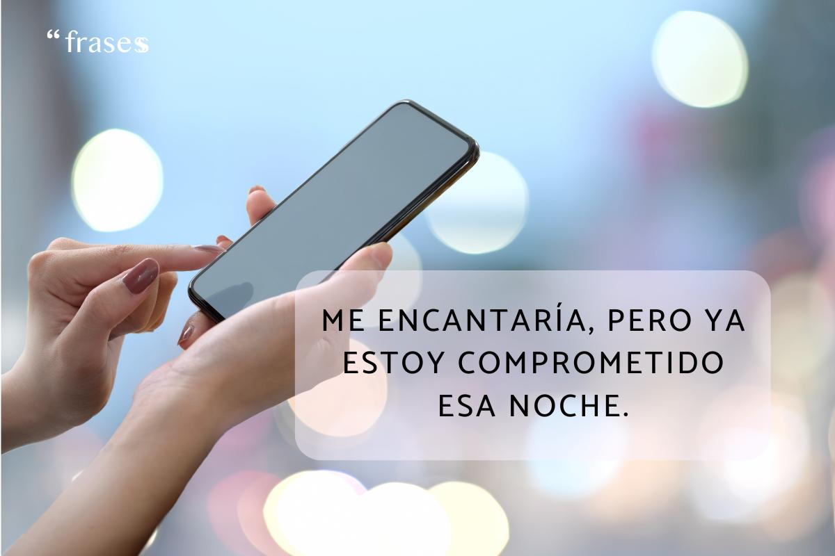 Frases para rechazar una invitación