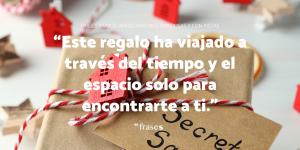 Frases para el amigo invisible: graciosas y con pistas