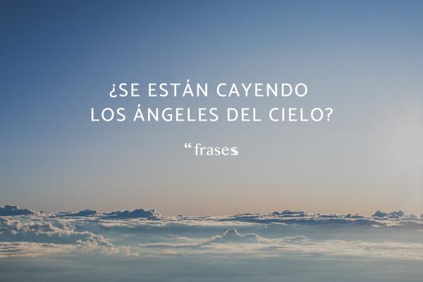 Piropos para mujeres atrevidos - ¿Se están cayendo los ángeles del cielo?