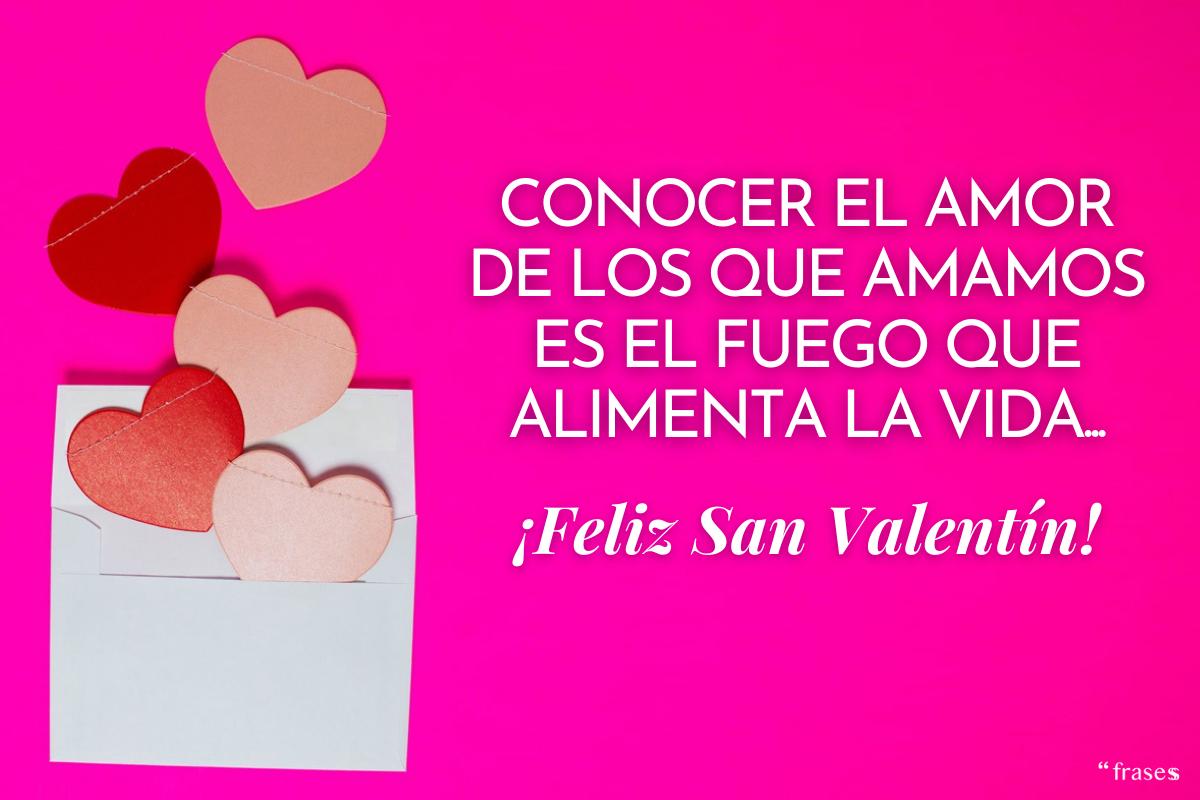 Frases de San Valentín