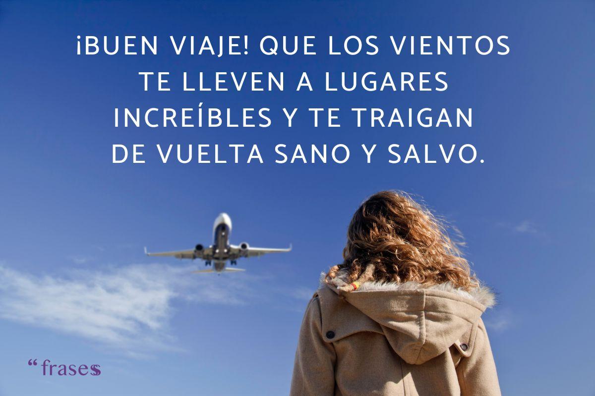 Frases de buen viaje
