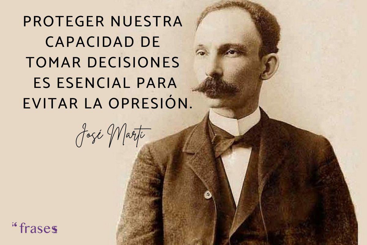 Frases de José Martí