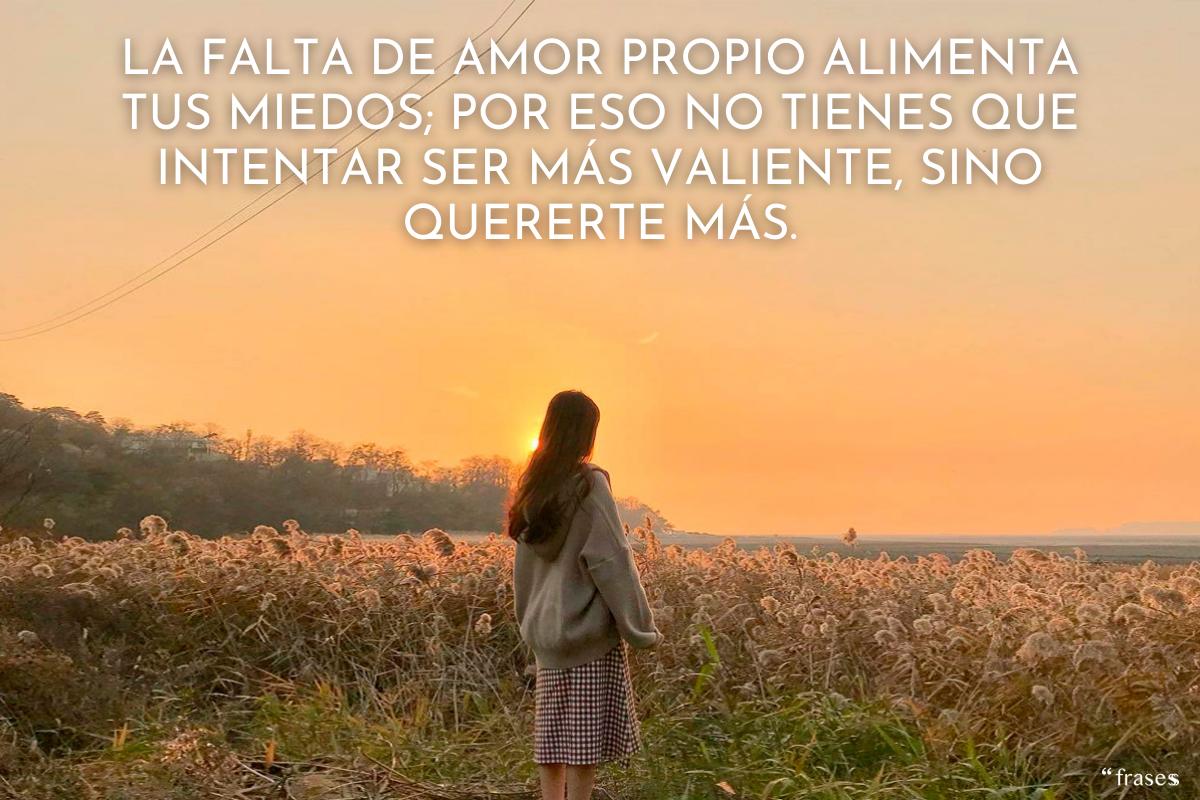 Frases de amor propio y superación