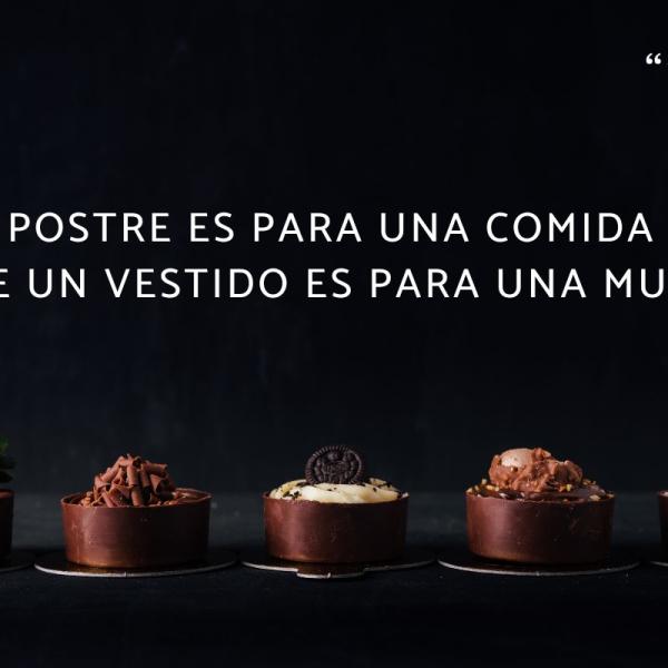 50 frases de postres ¡Dulces e interesantes!